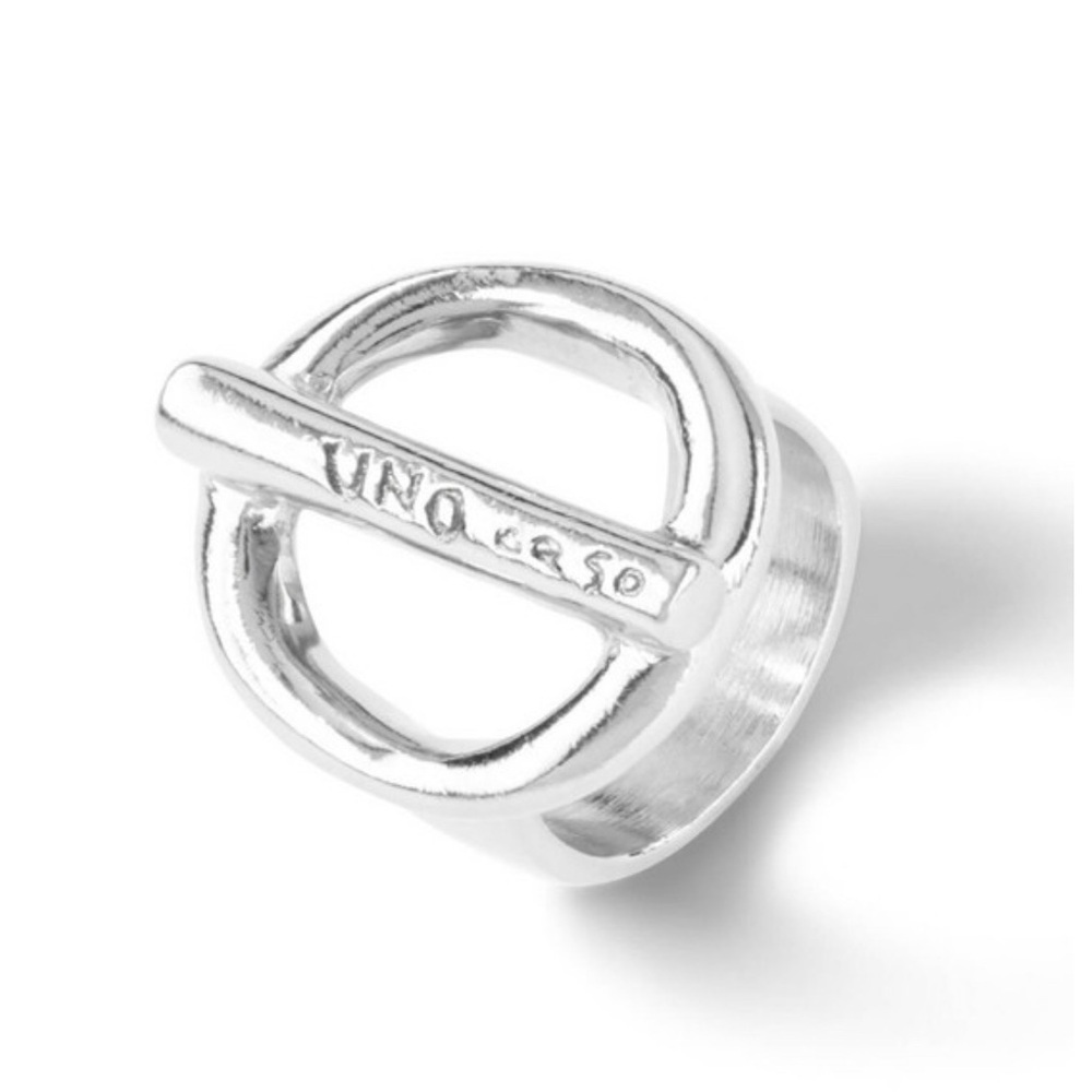 UNO de 50 Silver On / Off Ring